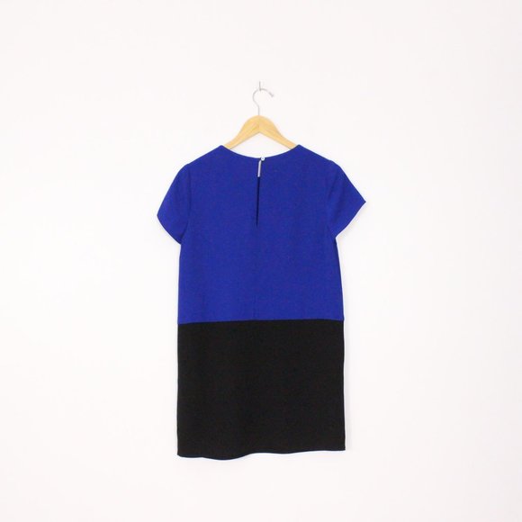 *Forever 21 Blue & Black Shift Dress - Picture 6 of 7